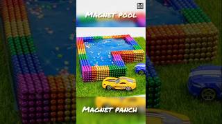 Magnet pool 🏊➕🧲 magnet satisfied panch 🧲 [upl. by Annaor]