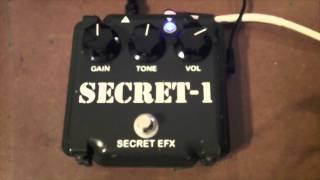 Secret Efx SECRET1 overdrive [upl. by Aleunamme646]