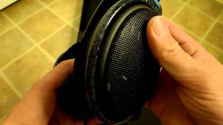 Sennheiser HD600 headphones unboxing [upl. by Ahsikyw176]