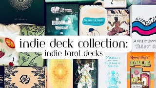 Tarot Deck Collection Indie Tarot Decks [upl. by Malka]