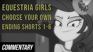 Blind Commentary MLP Equestria Girls Choose Your Own Ending Shorts 16 [upl. by Enirod]