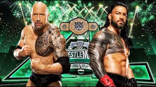 WWE 2K24 THE ROCK VS ROMAN REIGNS  EXTREME RULES MATCH [upl. by Bax]