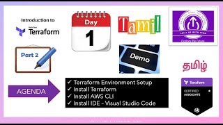 Day 1  Terraform Lab  Part 2  Demo  TAMIL [upl. by Atinrahc]