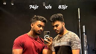 Deadlift Battle 74jr vs 83jr 🦁 shorts deadlift powerlifting strongest [upl. by Neira]