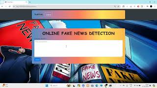 Online Fake News Detection  LSTM  BERT  CNN  Machine Learning  Deep Learning  Python Project [upl. by Adoc938]