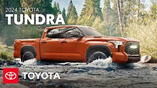 2024 Toyota Tundra Overview  Toyota [upl. by Thomajan]