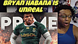 American Reacts to Bryan Habana Highlights Worlds GREATEST Player [upl. by Lehcsreh]