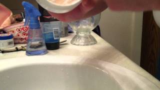 How To Lather Van Der Hagen shave soap [upl. by Ellerret]