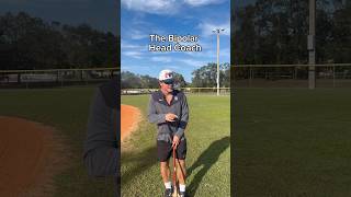 The Bipolar Head Coach 🤣 baseball comedy coach rage crashout baseballcoach mlb [upl. by Le559]