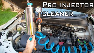 Fuel Injections cleaning in less than 5 MinutesCleaning Injections with AUTOOL Injector Cleaner Kit [upl. by Faro36]