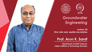 Lecture 25 Flow nets near aquifer boundaries [upl. by Wehner556]