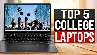 TOP 5 Best Laptops for College Students 2024 [upl. by Ahsiki]