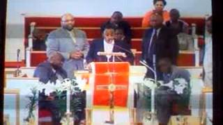 Rev Daymond Wilkins Pilgrim Rest Missionary Baptist Church Easter 2012 [upl. by Nelhsa]