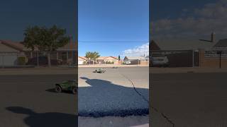 Traxxas Maxx Slash 4s vs HPI Maverick 3s drag race fyp racing hobby rccars traxxas offroad [upl. by Darken]