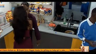 Topher and Anita share a minikiss BBNaija [upl. by Dew]