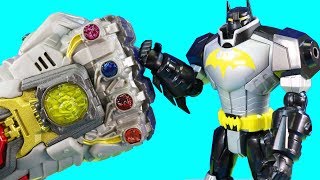 Iron Man Gauntlet Super Batlle With Batman Robot  Superhero Adventure [upl. by Adnorahs684]