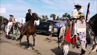 Crow Fair Parade 8172014 pt 1 [upl. by Annekam372]