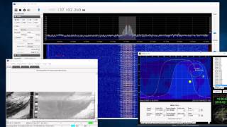 QFH Antenna Results  NOAA 19 satellite reception with SDR [upl. by Bittencourt49]