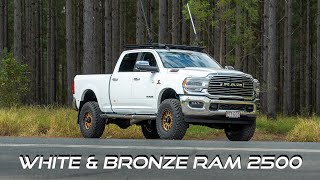 White amp Bronze Ram 2500  37s [upl. by Alyos351]