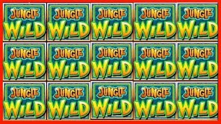 ★★JACKPOT HANDPAY★★37 BETS★★JUNGLE WILD HIGH LIMIT SLOT MACHINE BUENO DINERO MUSEUM SLOTS WMS [upl. by Henni977]