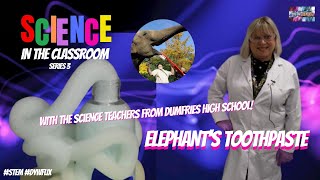 Science in the Classroom  Elephants Toothpaste [upl. by Nipahc]