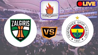 🔴LIVE  Zalgiris Kaunas Vs Fenerbahce  EuroLeague Basketball Match 2024 Live Today [upl. by Nwad]