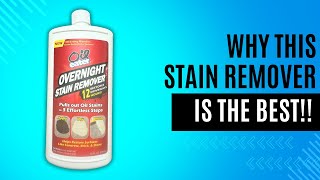 Review of Overnight Stain Remover for Oil Stains [upl. by Hsemin]