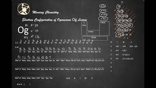 Electron Configuration of Oganesson Og Lesson [upl. by Yawnoc59]