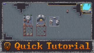 Dwarf Fortress  Quick Tutorial  Metal Industry [upl. by Zobe304]