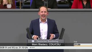 Marc Biadacz EUGasGeräteVerordnung Änderung SGB IX und XII Bundestag 13122018 [upl. by Milman396]