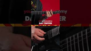 Day Tripper  The Beatles guitarlessons [upl. by Nnoved]