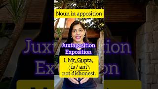 Master Noun in Apposition  English Grammar Simplifiedquot Syntax Explained in Hindi shorts ytshort [upl. by Porta]