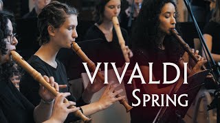 Vivaldi Spring I Allegro from The Four Seasons RV 269  Berliner Blockflöten Orchester [upl. by Caundra780]