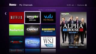 How to Connect your Roku to Amazon Instant Video [upl. by Andras518]