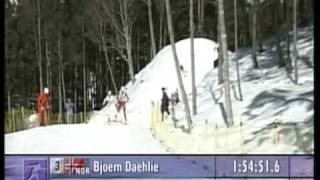 Bjørn Dæhlie 50km OL Nagano 1998 [upl. by Mokas]