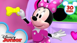 BowToons Adventures for 30 Minutes  Compilation Part 3  Minnies BowToons  Disney Junior [upl. by Arri]