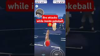 Gastrodon attacks while inside a pokeball 😂 [upl. by Crowell963]