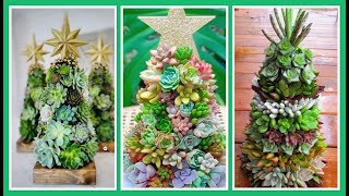 Hermosos pinitos navideños minis 🎄 Decoración para casa 🏡 o como centros de mesa en fiestas 🥳 [upl. by Krucik]