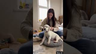 Heartwarming Rescue From Injured Puppy to Joyful Labrador animal doglovers [upl. by Aittam]