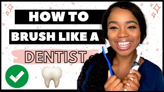 HOW TO BRUSH YOUR TEETH CORRECTLY  Manual vs Electric StepByStep Tutorial [upl. by Irianat]