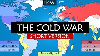 The Cold War  Summary on a Map [upl. by Philippa]