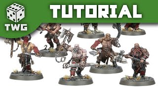 Games Workshop Tutorial How To Paint Khorne Bloodreavers [upl. by Iblok397]