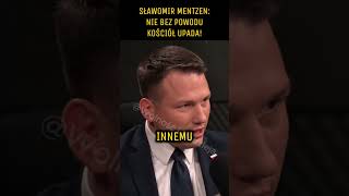 Sławomir Mentzen Nie bez powodu kościół upada konfederacja polityka mentzen religia kosciol [upl. by Nysilla929]