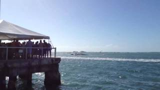 Powerboat crash rescue attempt  Key West [upl. by Aljan]