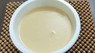 HOME MADE CREAMY CONDENSED MILK RECIPE EASY N SIMPLE [upl. by Rhines]