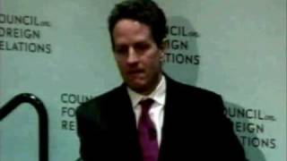 Timothy Geithner Open To New Global Currency [upl. by Akeit]