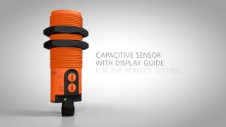 Capacitive sensor with display guide for the perfect setting [upl. by Leehar]