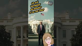 ¿A qué VOTAMOS en España And in the US learnenglish uselection [upl. by Acimahs]