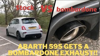 ABARTH 595  Marelli Bombardone 20 exhaust Sound Comparison [upl. by Sherwood]