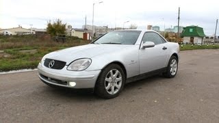 1998 МерседесБенц slk 200 kompressor Обзор интерьер экстерьер [upl. by Taddeusz]